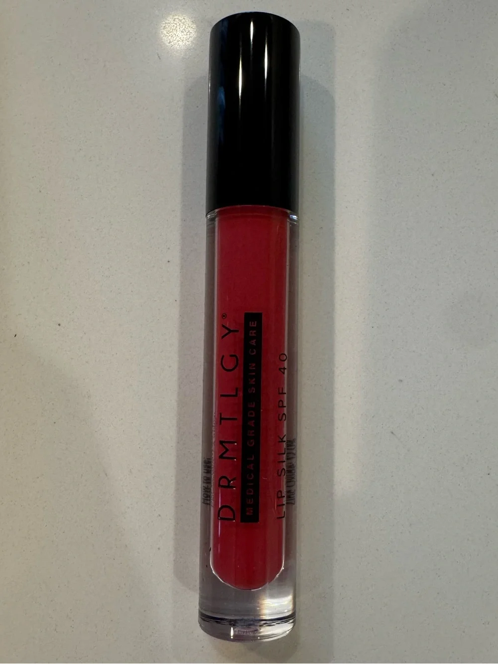 NIB DRMTLGY Lip Silk SPF 40 Tinted Lip Oil Bold 3.5 mL